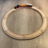 Houten treinbaan.