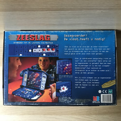 Zeeslag. Het tactische zeegevechtspel. Spannend tot de laatste voltreffer.