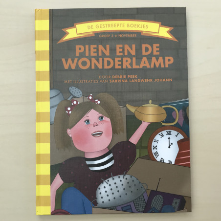 De Gestreepte Boekjes - Groep 3 :  Pien en de wonderlamp