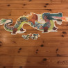 Djeco : Leo de draak. 58 stukjes.
