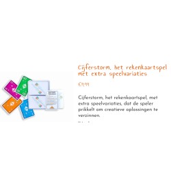 Cijferstorm groep 3/4