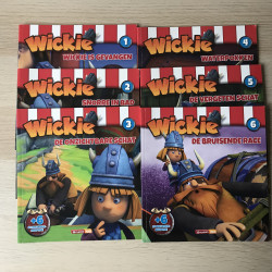 Wickie, Wickie is gevangen : Serie van 6 boekjes