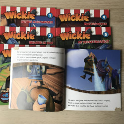 Wickie, Wickie is gevangen : Serie van 6 boekjes