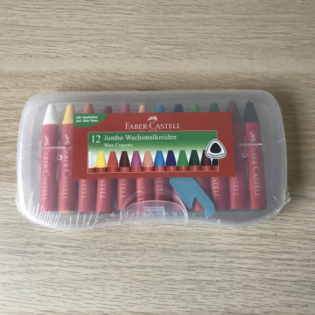 Waskrijt. Faber-Castell. Nieuw. 12 stuks.