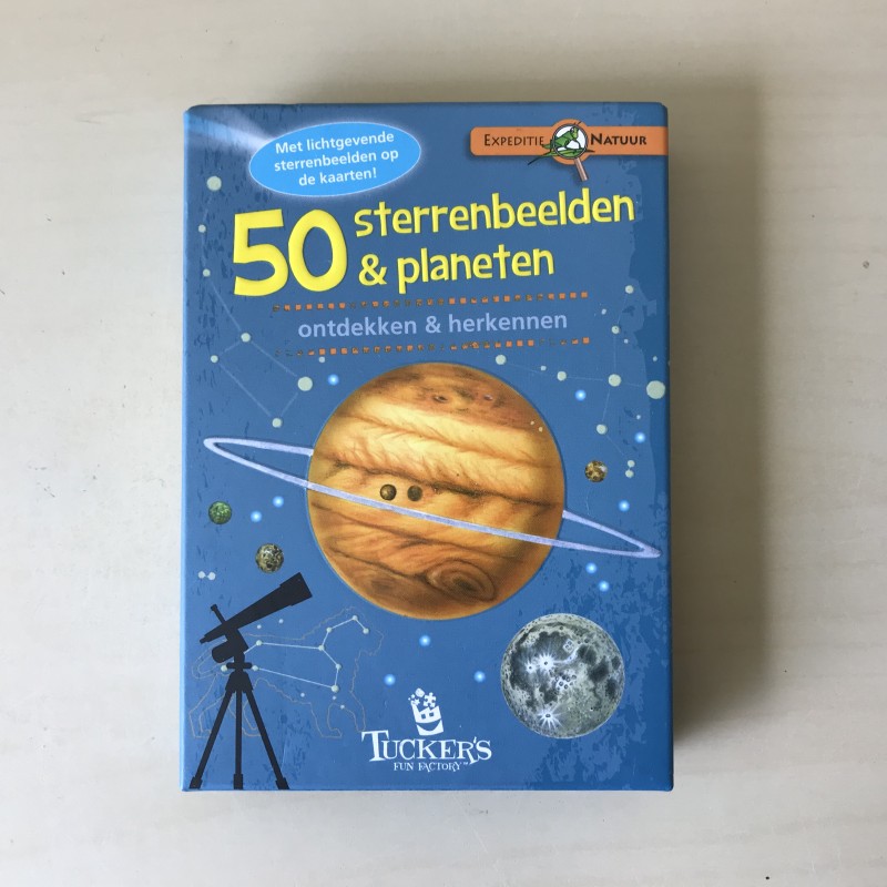 50 sterrenbeelden en planeten.