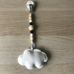 Speenkoord Zussekus: Nieuw. Wolkje, wit