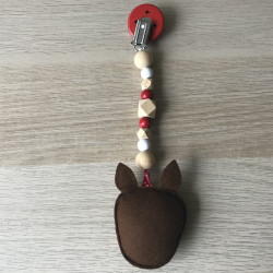 Speenkoord: Nieuw. Paardje.