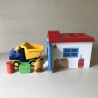 123 Playmobil : Garage met vuilniswagen. (70184)