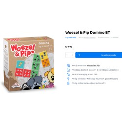 Domino : Woezel en Pip