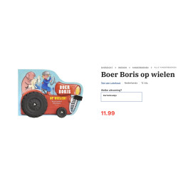 Boer Boris op wielen
