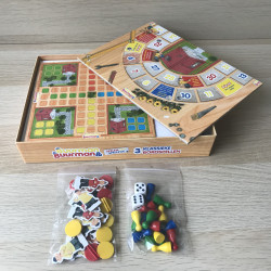 Buurman & Buurman 3 klassieke bordspellen