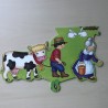 Grote boerderij-puzzel 31 grote stukken