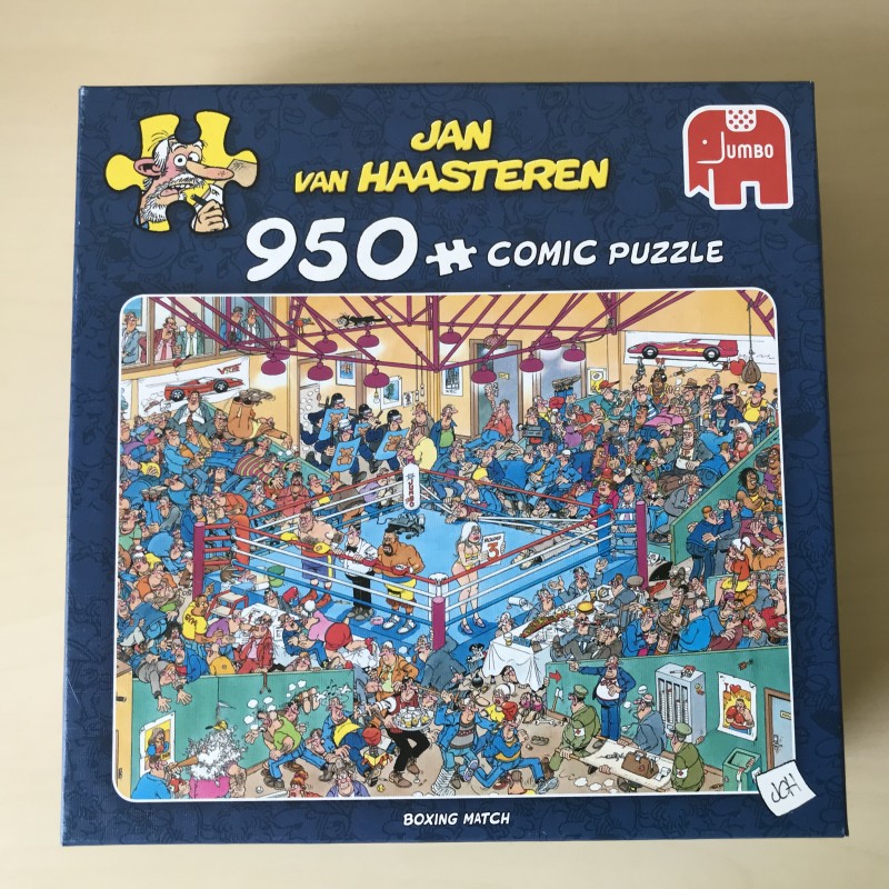 Jan van Haasteren : Boxing Match. 950 stukjes.