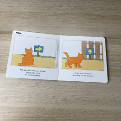 Dikkie Dik : Pijlen + Een bootje in de goot.