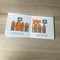 Dikkie Dik : Pijlen + Een bootje in de goot.