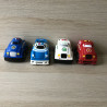 Megabloks : 2x politiewagen, 1x ambulance, 1x brandweerauto