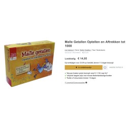 Malle getallen : Optellen en aftrekken tot 100