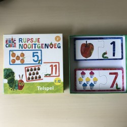 Rupsje Nooitgenoeg : Telspel 1 t/m 12.