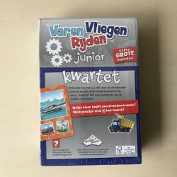 Kwartet : Nieuw.  Varen, vliegen, rijden junior kwartet.