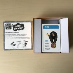 Maan roos vis : Letterkwartet.