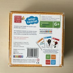 Maan roos vis : Letterkwartet.