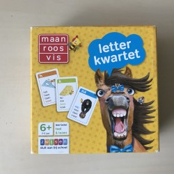 Maan roos vis : Letterkwartet.