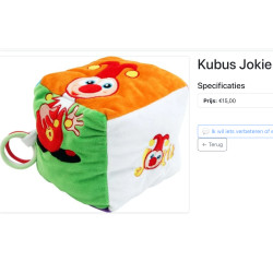 Jokie : Stoffen Kubus