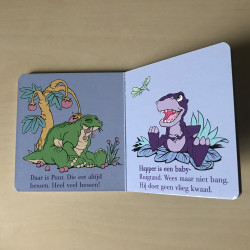 Dino’s : 9 hardkartonnen boekjes.