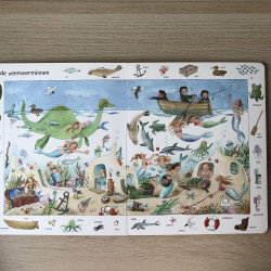 Een speurtocht door sprookjesland. Kijk- en zoekboek