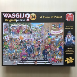Wasgij : Nieuw. Original Puzzle. A Piece of Pride ! Een stukje Pride! Nummer 34. 1000 stukjes.
