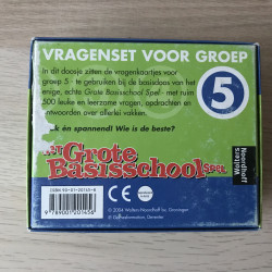 Het Grote basisschool spel: Vragenset voor groep 5
