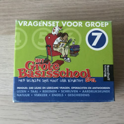 Het grote basisschoolspel : Ongebruikt. Vragenset voor groep 7