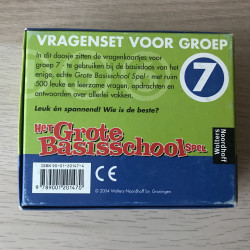 Het grote basisschoolspel : Ongebruikt. Vragenset voor groep 7