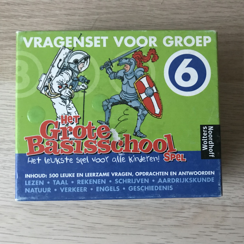 Het Grote basisschool spel: Ongebruikt. Vragenset voor groep 6