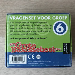 Het Grote basisschool spel: Ongebruikt. Vragenset voor groep 6