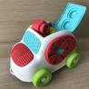 Clemmy. Auto met set zachte stapelblokken