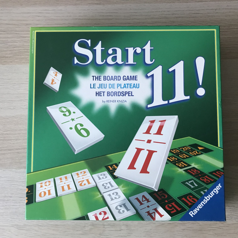 Start 11! Het bordspel.