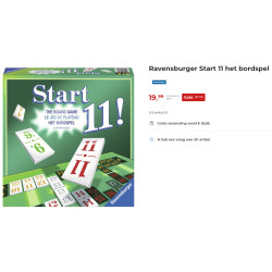 Start 11! Het bordspel.