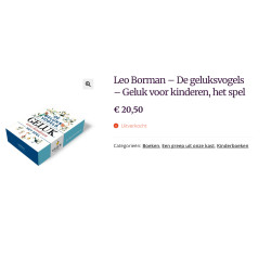 De geluksvogels. Geluk voor kinderen. Het spel.