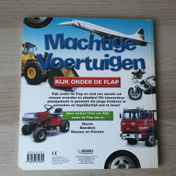 Machtige voertuigen. Flapjesboek
