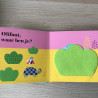 Leeuw waar ben je?. Flapjesboek. Vilten flapjes en spiegeltje