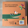 Leeuw waar ben je?. Flapjesboek. Vilten flapjes en spiegeltje
