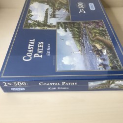 Gibsons :  2 x 500 stukjes. Nieuw. Coastal paths