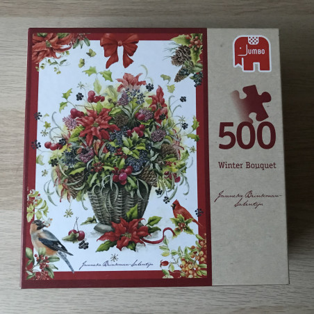 Winter bouquet , Janneke Brinkman. 500 stukjes.