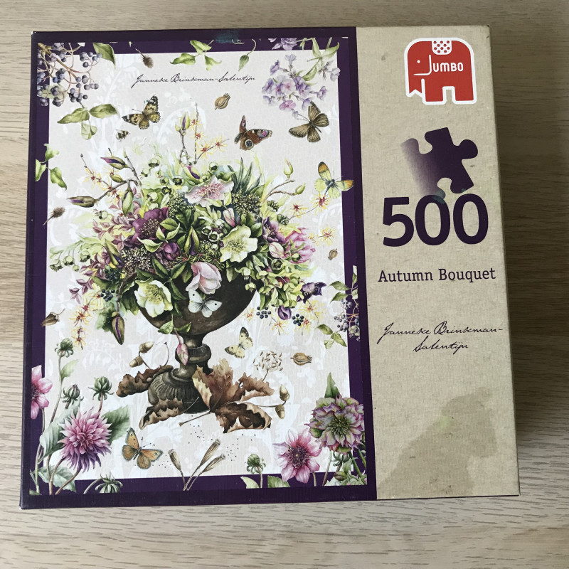 Autumn bouquet , Janneke Brinkman. 500 stukjes.