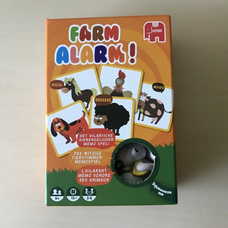 Farm Alarm! Hilarisch dierengeluiden memo-spel!