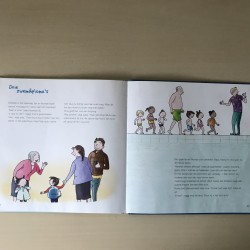 Jan en Noortje op zwemles