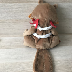 Fabeltjeskrant Ed of Willem bever : Poppenkastpop, handpop