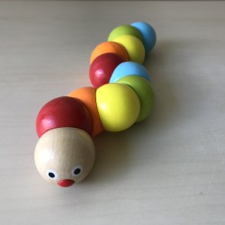 Houten rups