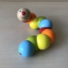 Houten rups